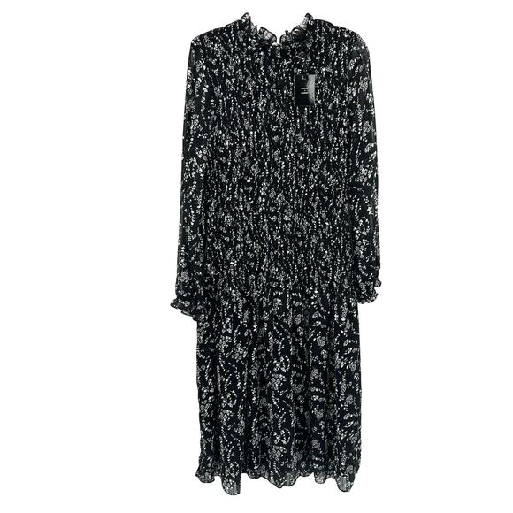 Code x Mode women’s smocked floral swing maxi dress - Picture 1 of 12